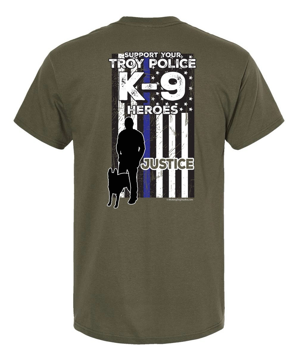 Troy K9 Justice T-shirt