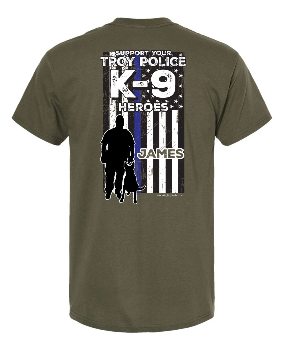 Troy K9 James T-shirt