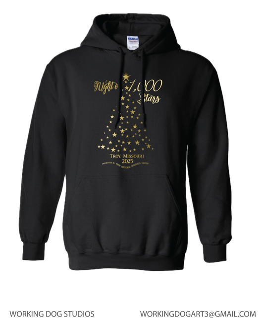 TROY NIGHT OF 1,000 STARS 2025 Hooded Sweatshirt