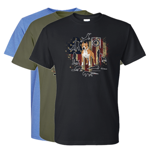 American Staffordshire Terrier versatility T-shirt